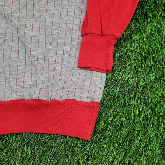 Vintage Victoria Canada Baseball Sweatshirt Womens 2XS/XS 18x22 - Picture 5 of 11